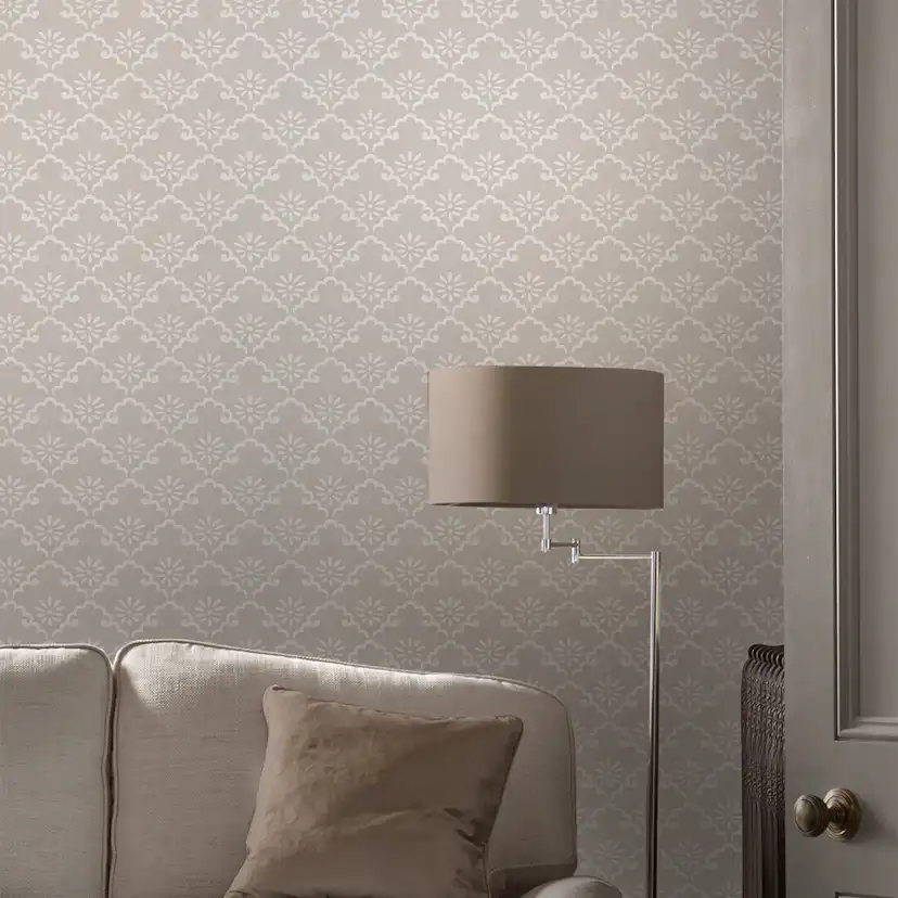 Tapet Laura Ashley Coralie Dove Grå 118475