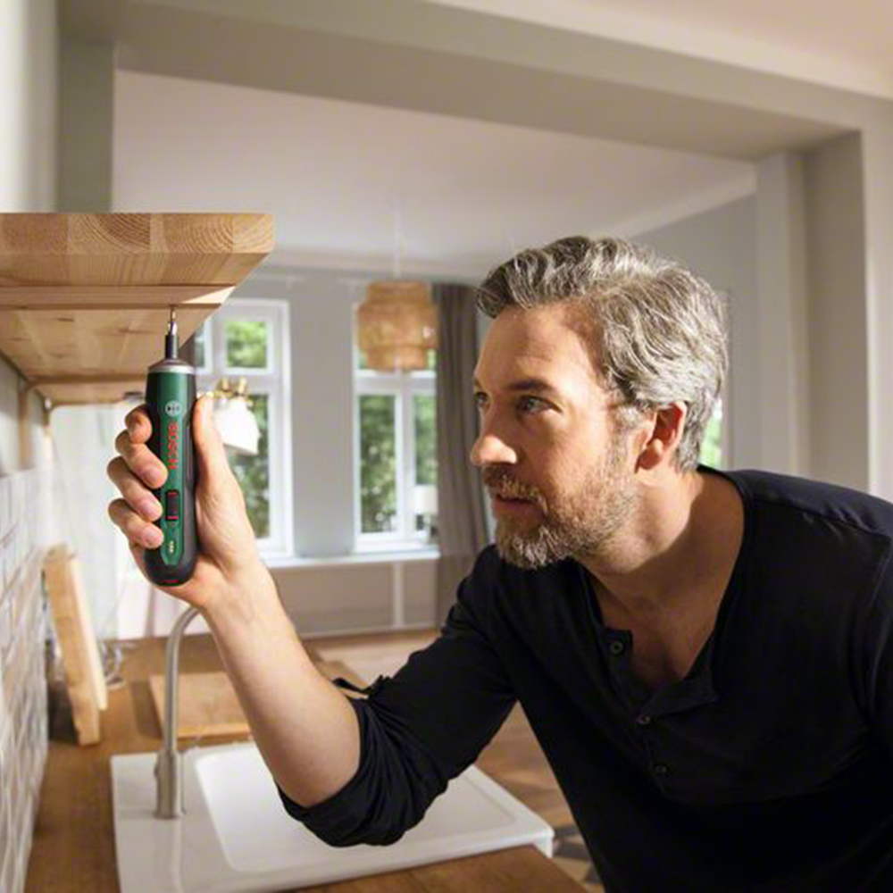 Skruvdragare Bosch Power Tools PushDrive Med Batteri