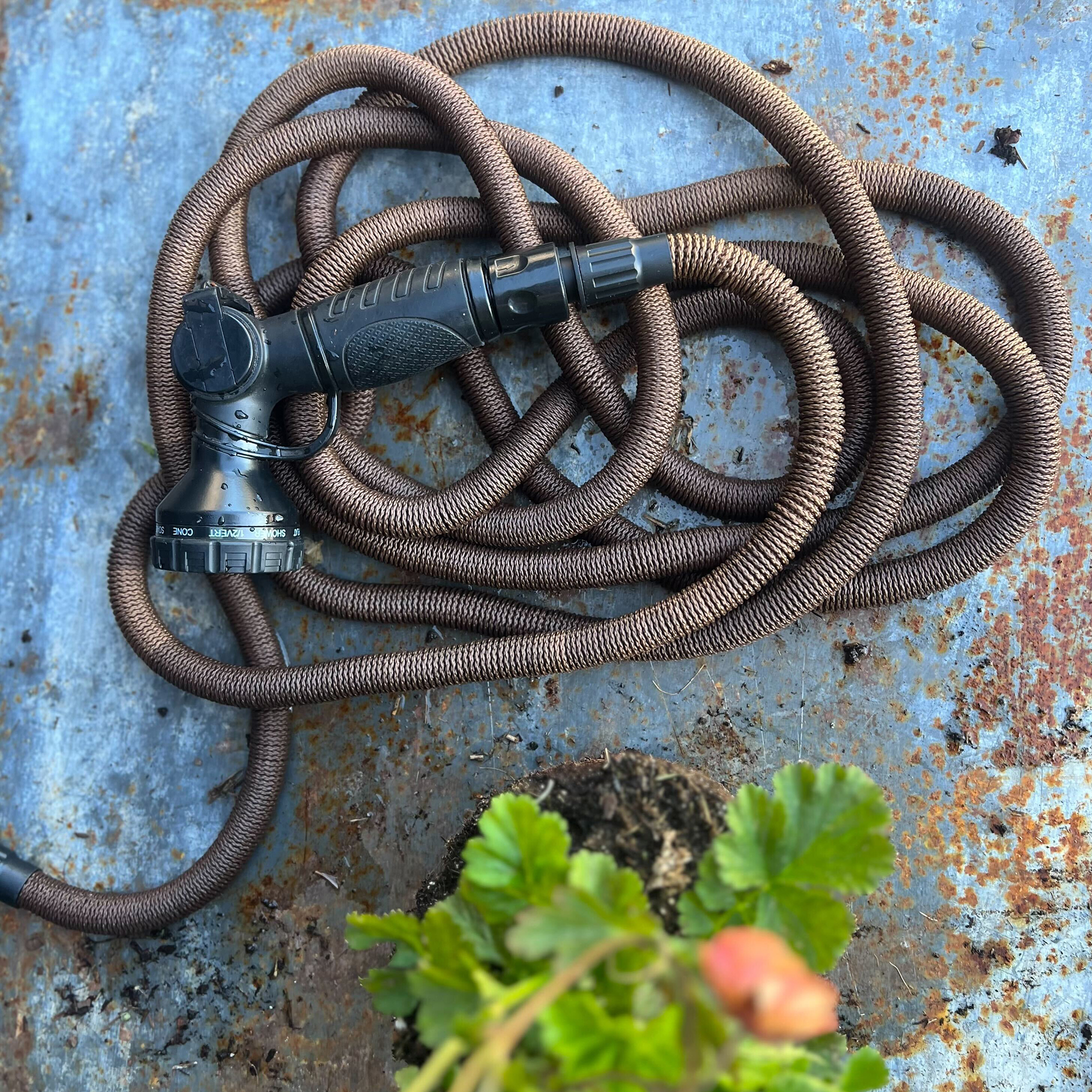 Trädgårdsslang By Benson Deluxe Mörk Sand 15 m