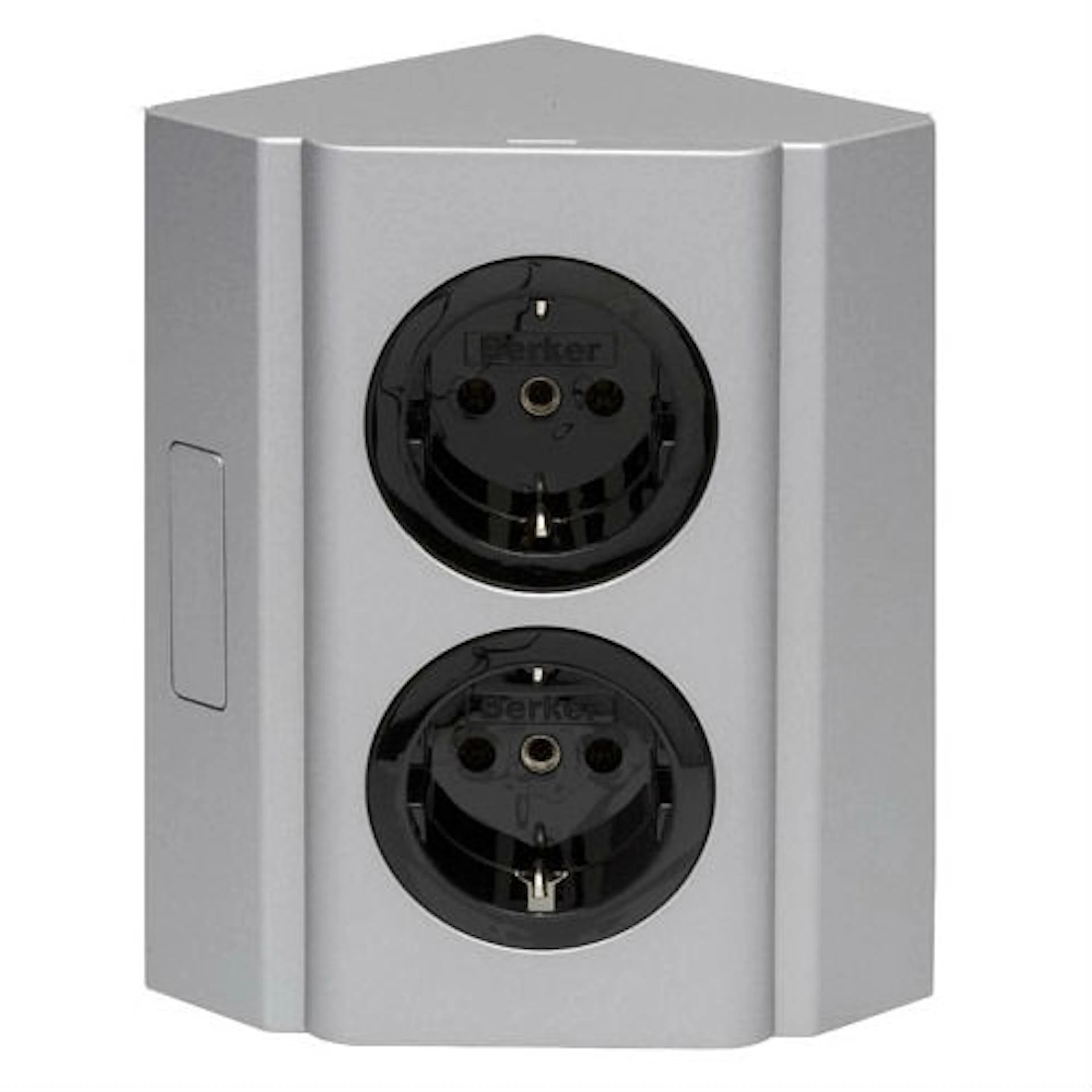 Kopplingsbox Beslag Design Dubbelt eluttag