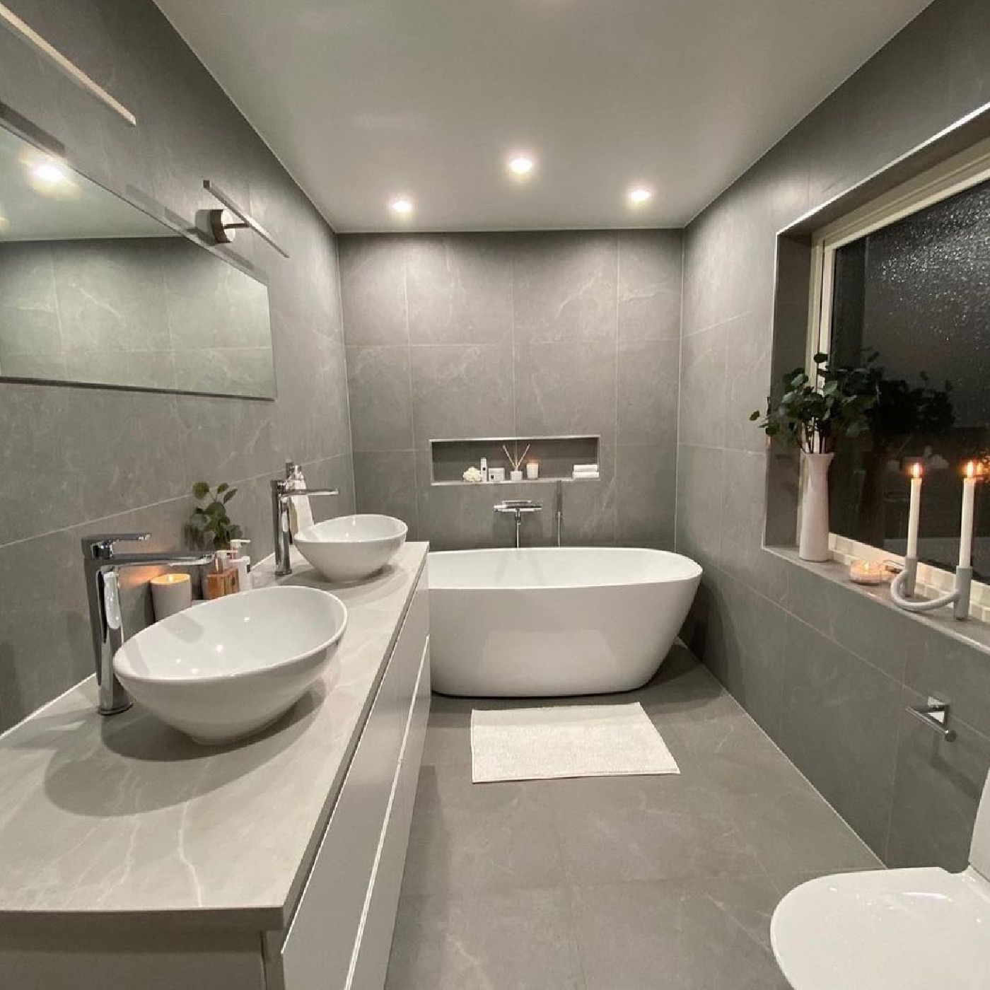 Klinker Tenfors Storm Grey 60x60 cm