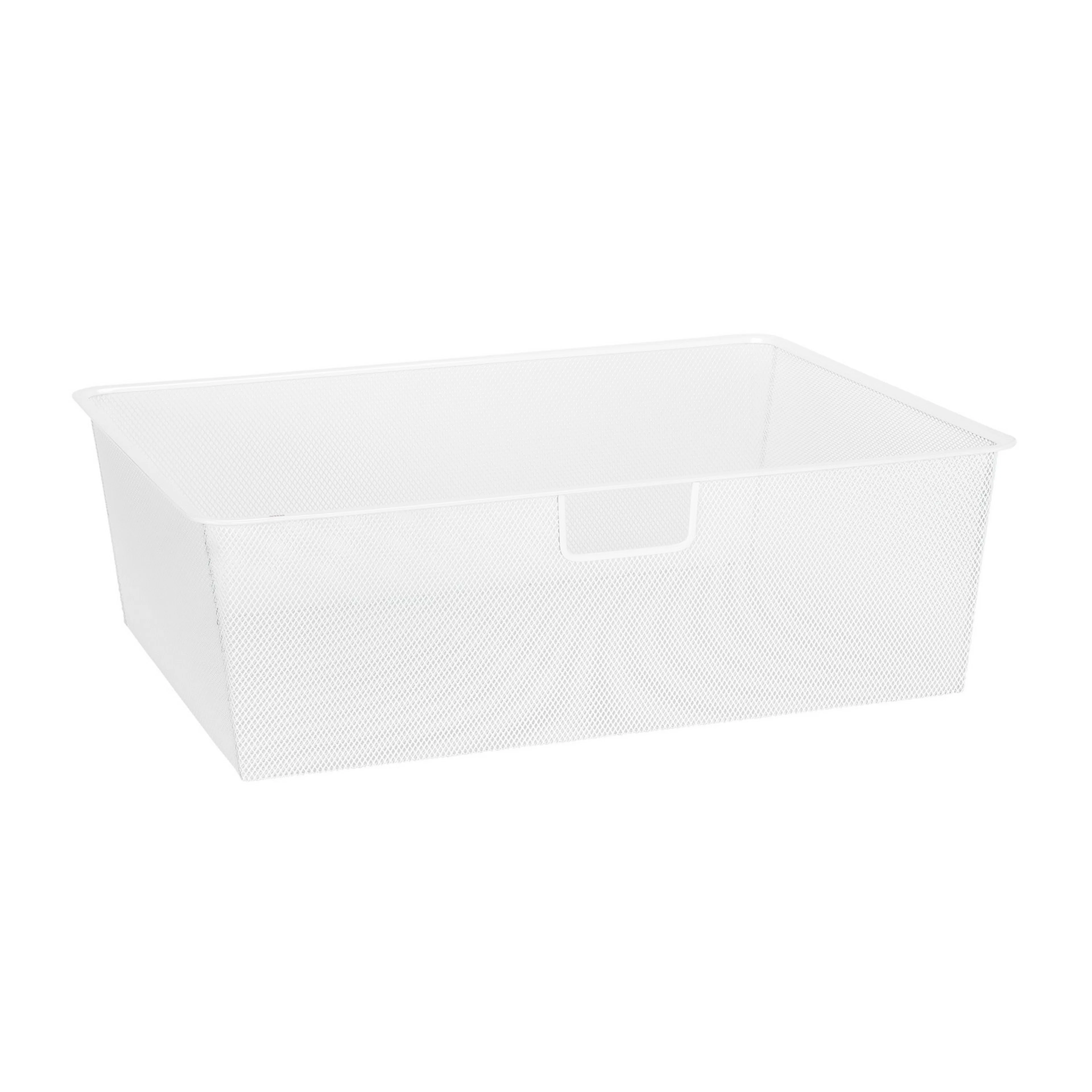 Meshback för Utdragsram B: 60 D: 40 H: 18 vit Vit, HxDxB: 185x427x580 mm