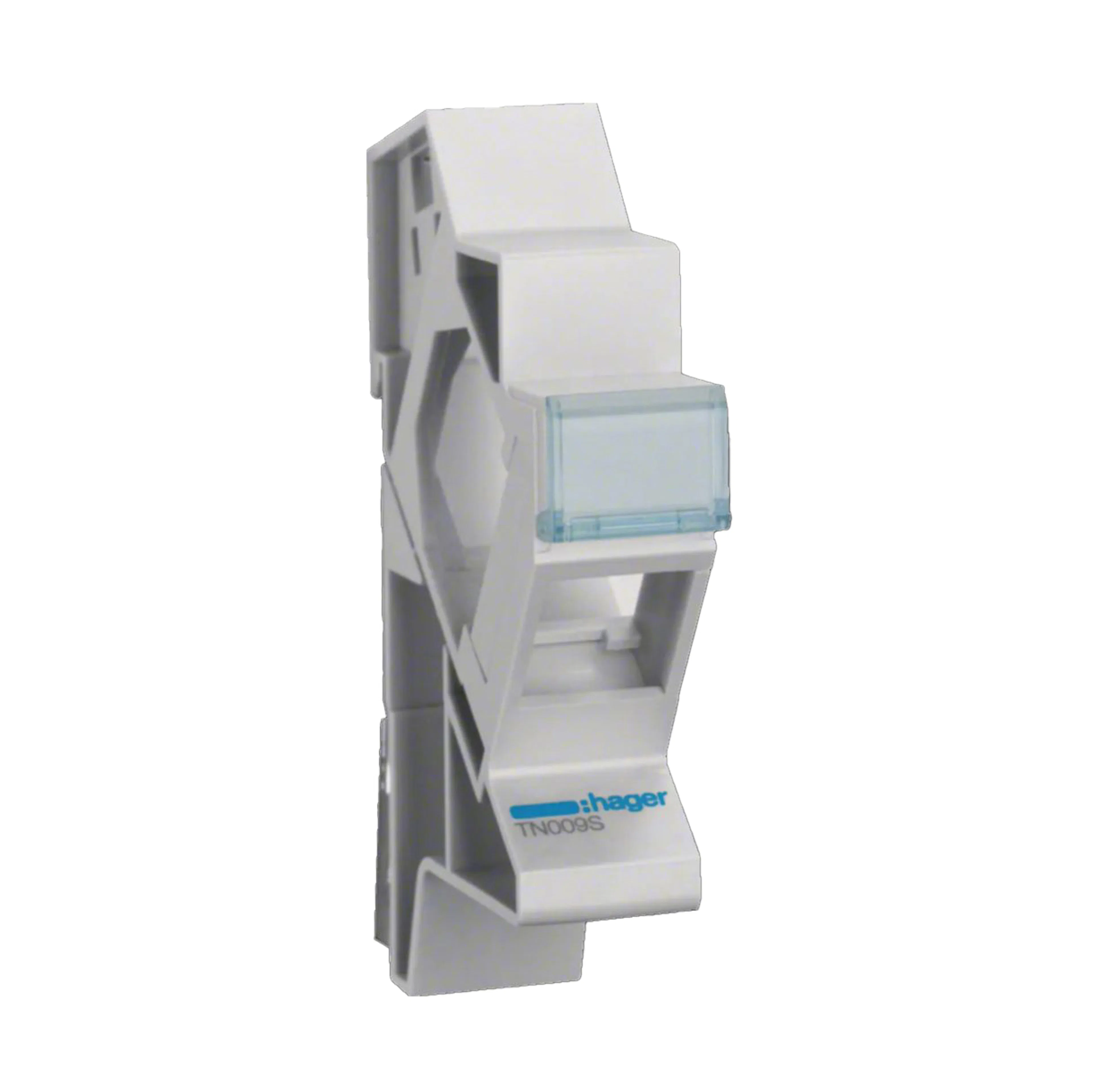 Hållare Hager för RJ45-kontakt i normutförande