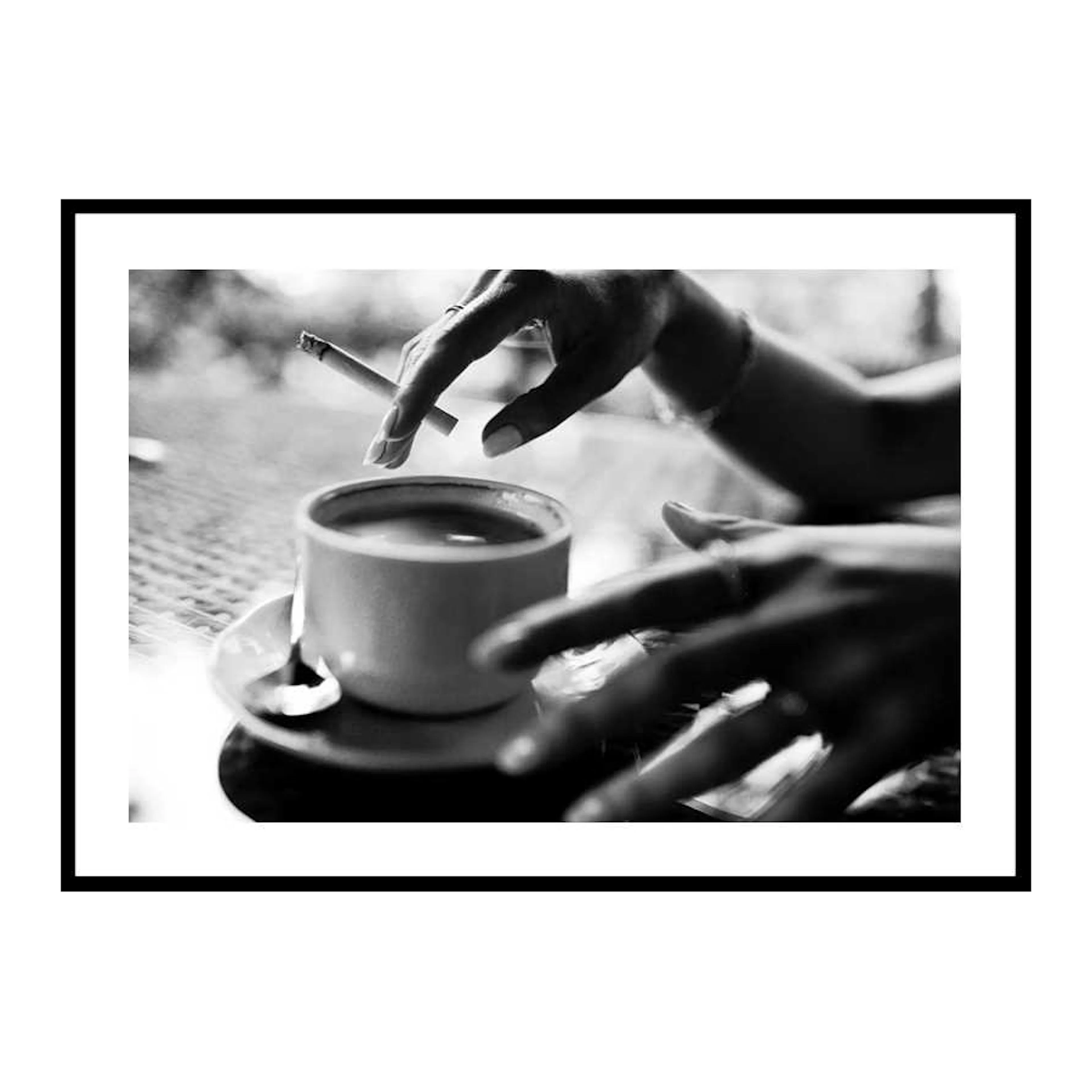 Coffee And Cigarette 50x70 cm