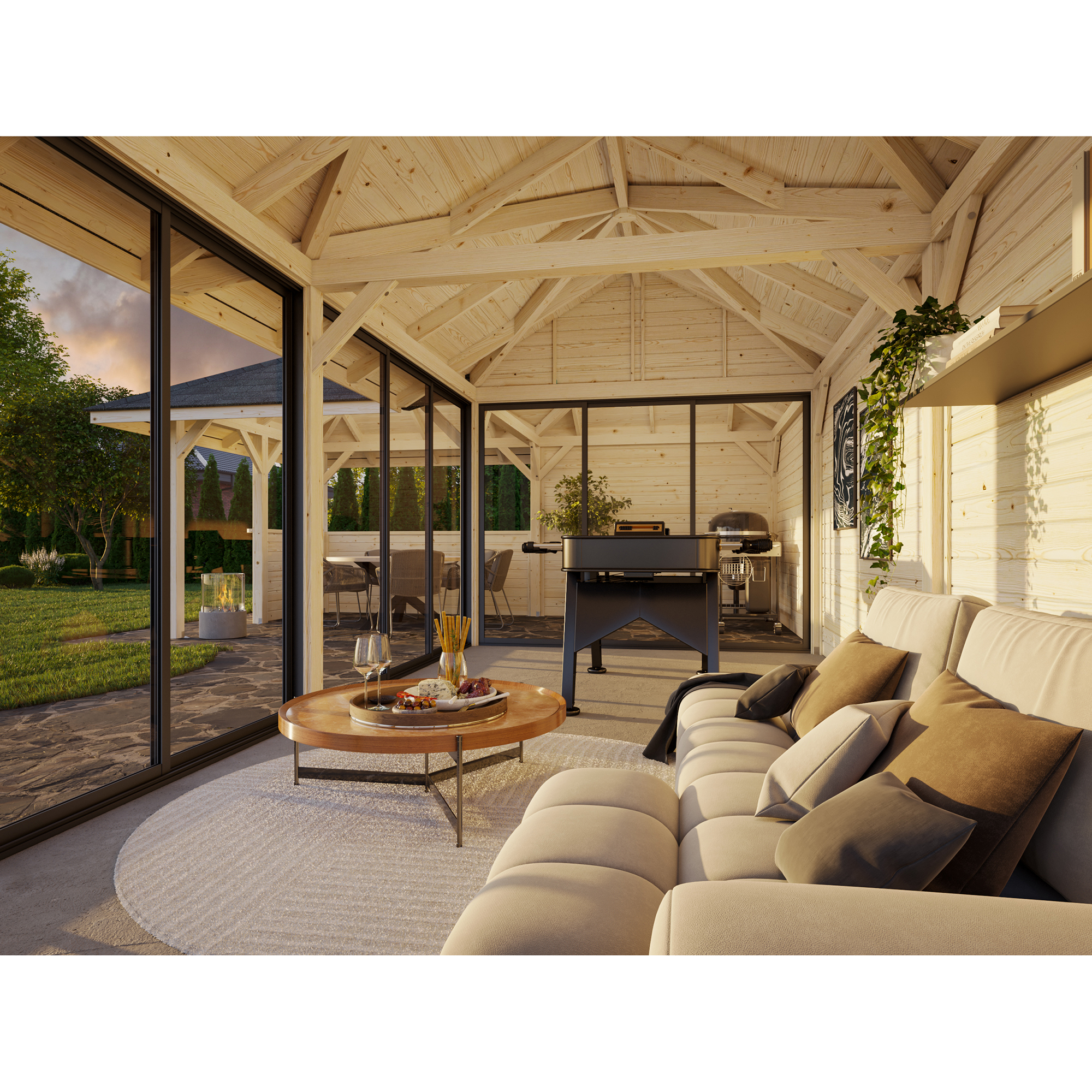 Uterum Palmako Bianca 33,2 m2 Set 521 Slide Plus