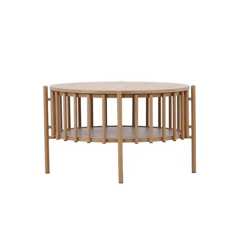 Soffbord Venture Home Rubbo Ø80x50 cm med Förvaring