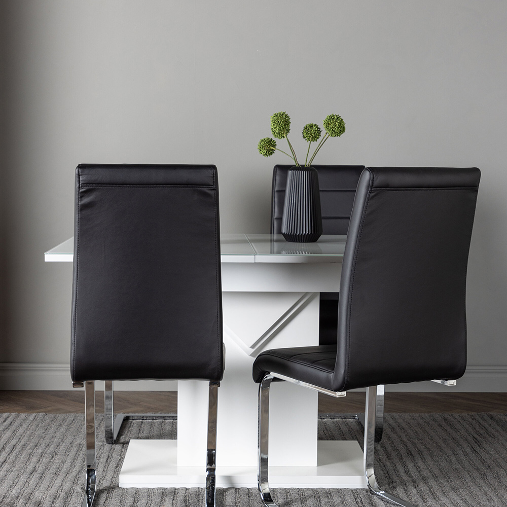 Matgrupp Venture Home Pluto med 4 Tempo Stolar