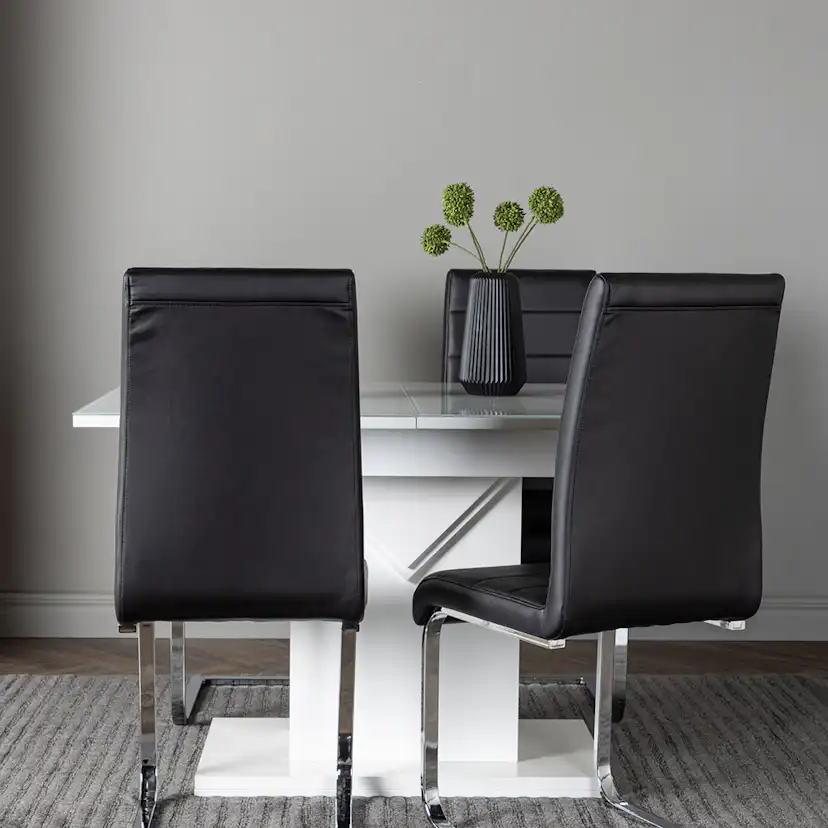 Matgrupp Venture Home Pluto med 4 Tempo Stolar