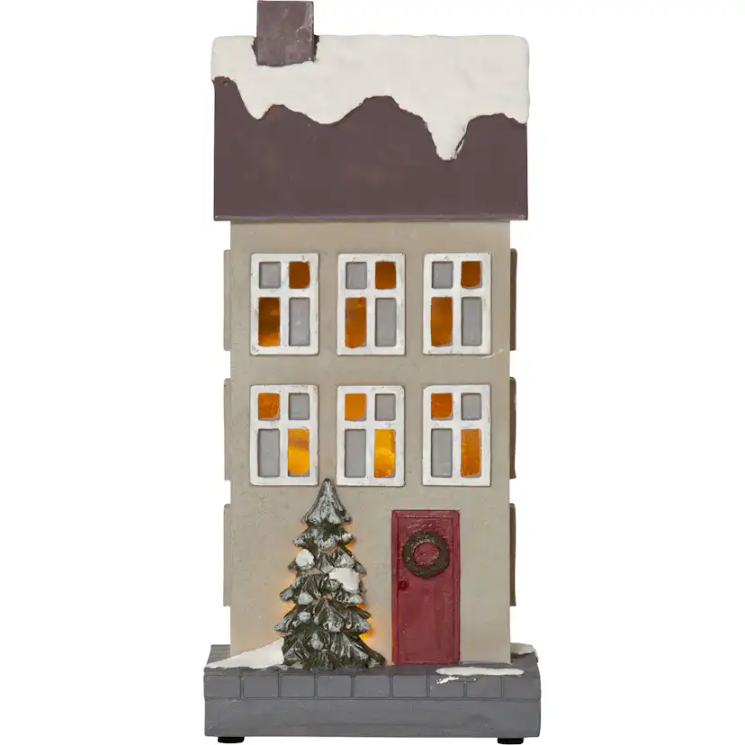 Dekoration Star Trading Hus Beige