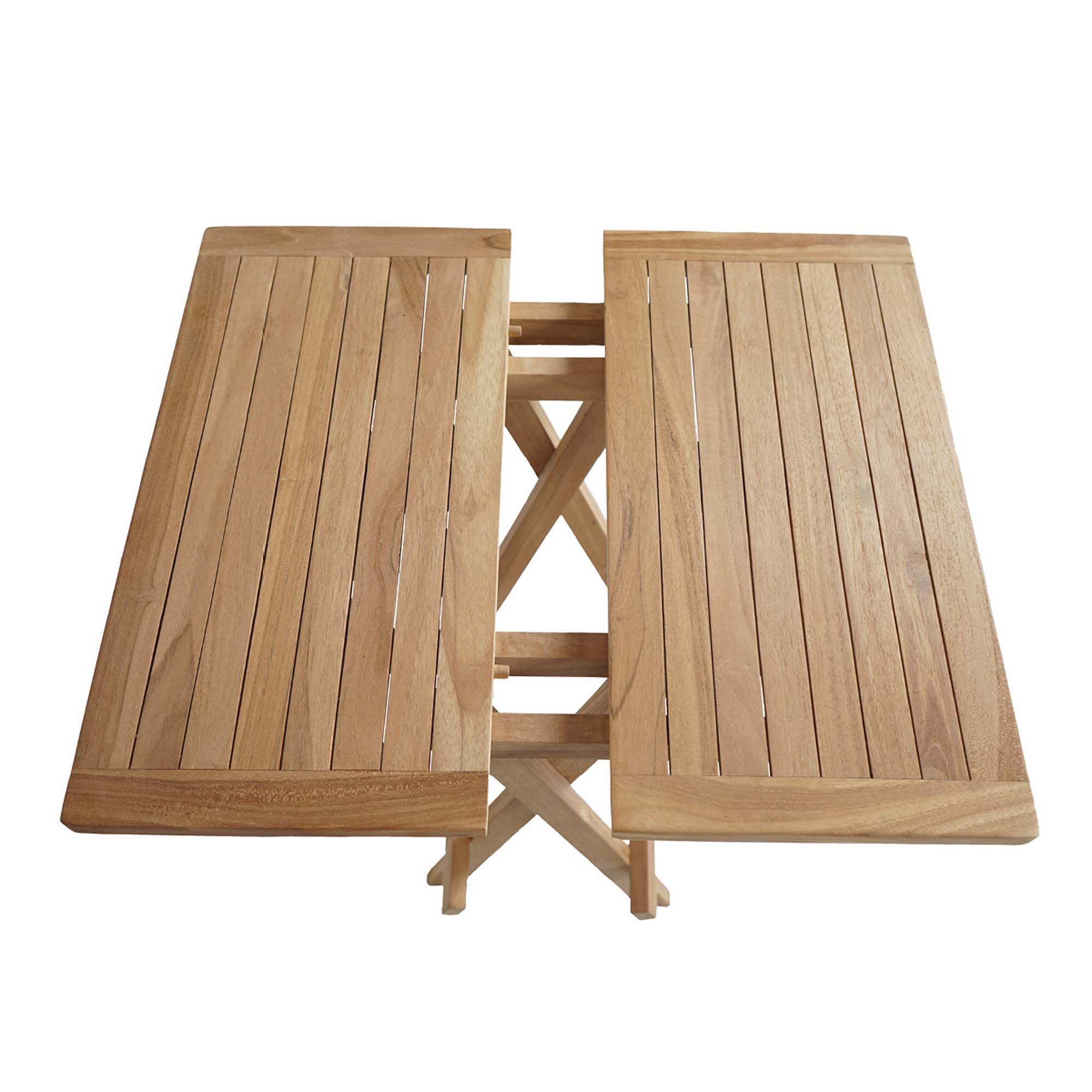 Trädgårdsbord Baltic Garden Tropea fällbart sidobord 50 cm