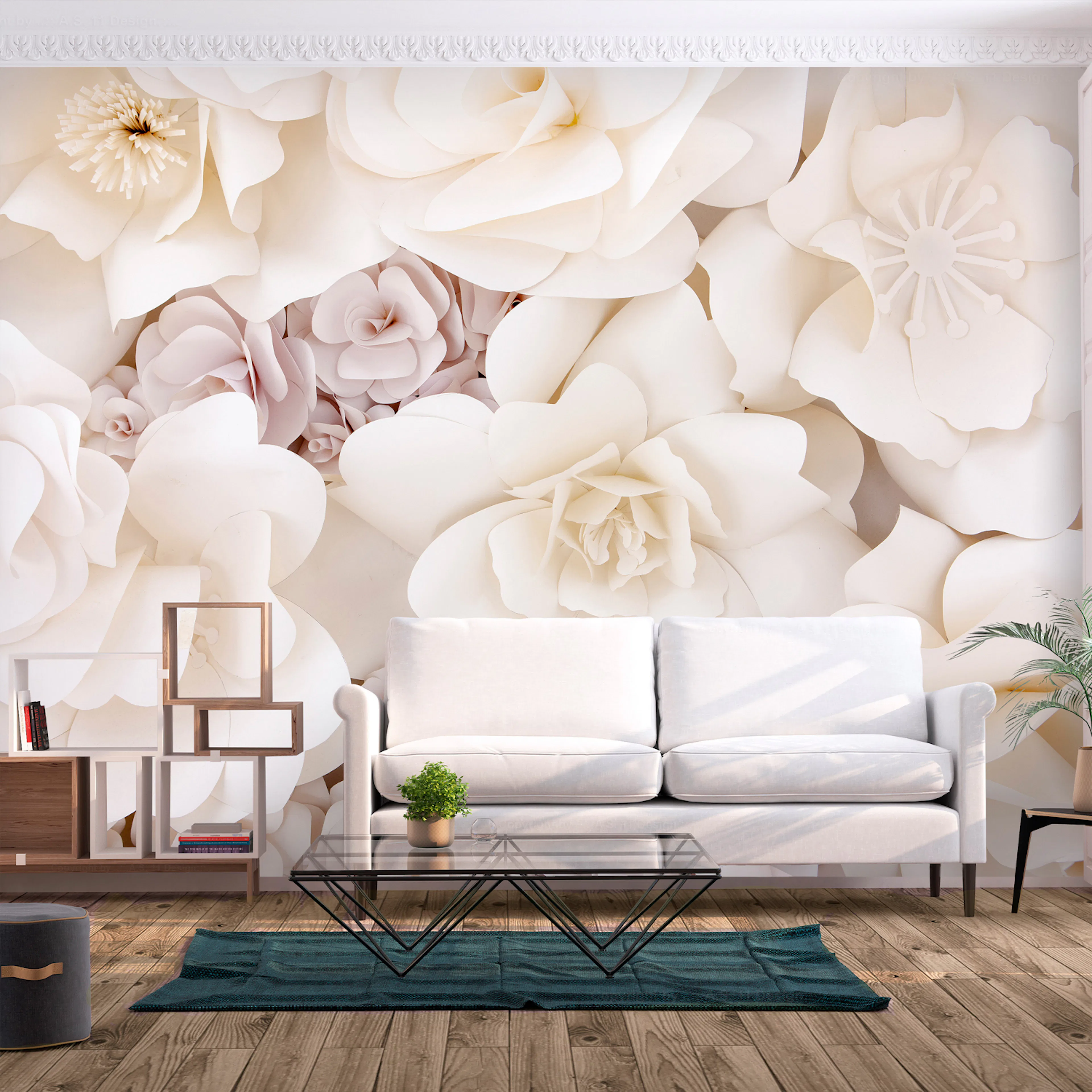 Fototapet - Floral Display 450x315 450x315 cm
