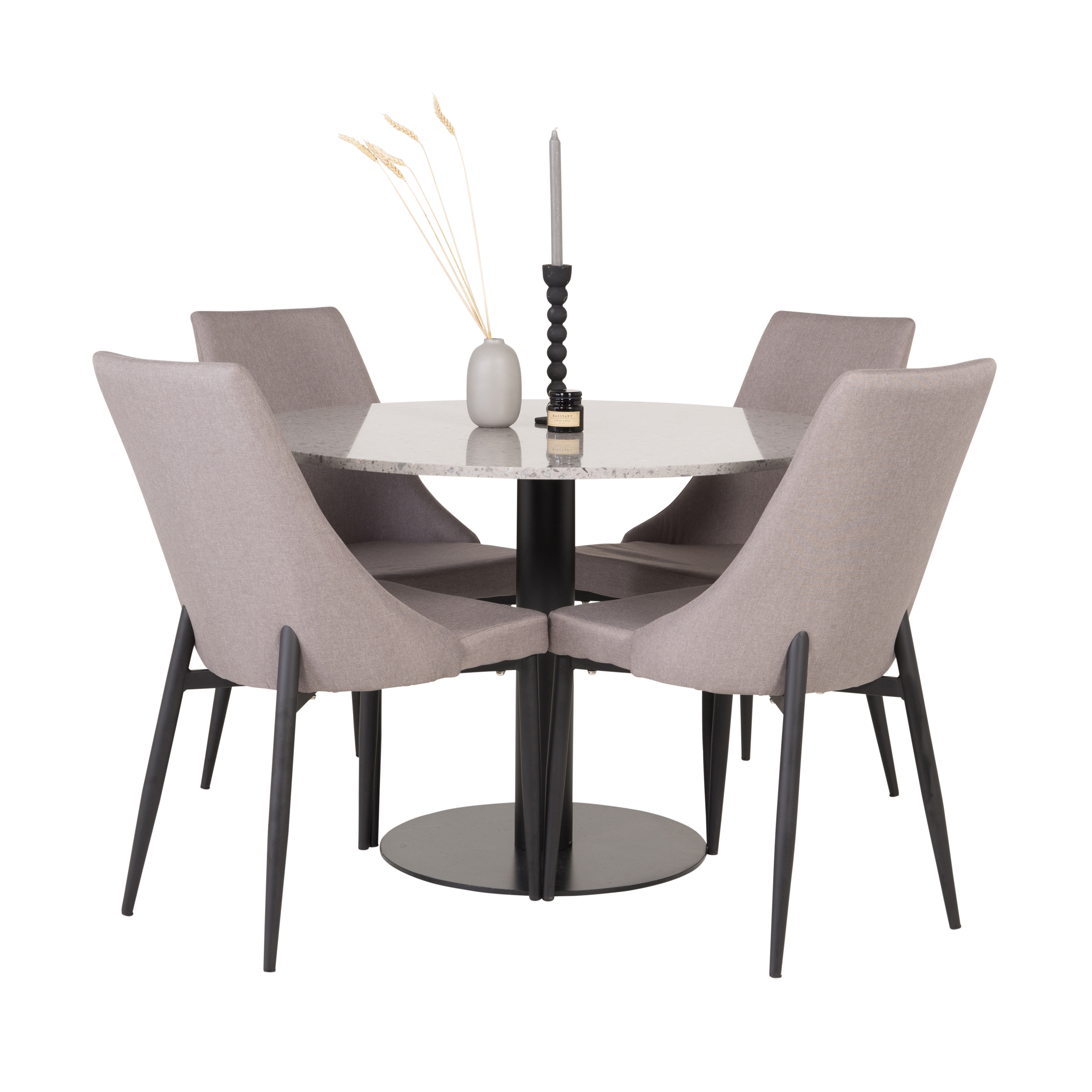 Matgrupp Venture Home Roxanna med 4 Laura Stolar