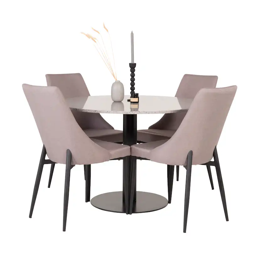 Matgrupp Venture Home Roxanna med 4 Laura Stolar