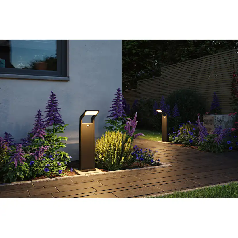 Pollare LED Paulmann Juntea med Skymningsstyrd rörelsedetektor Seawater Resistant IP44 230V