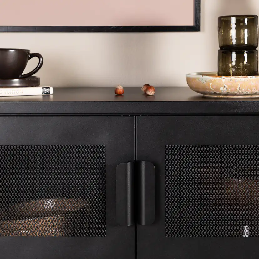 Nett Cabinet - Black Svart