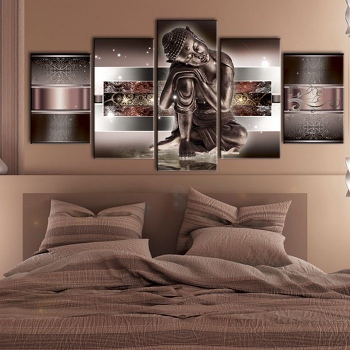 Tavla Arkiio SleepIng Buddha In Reds