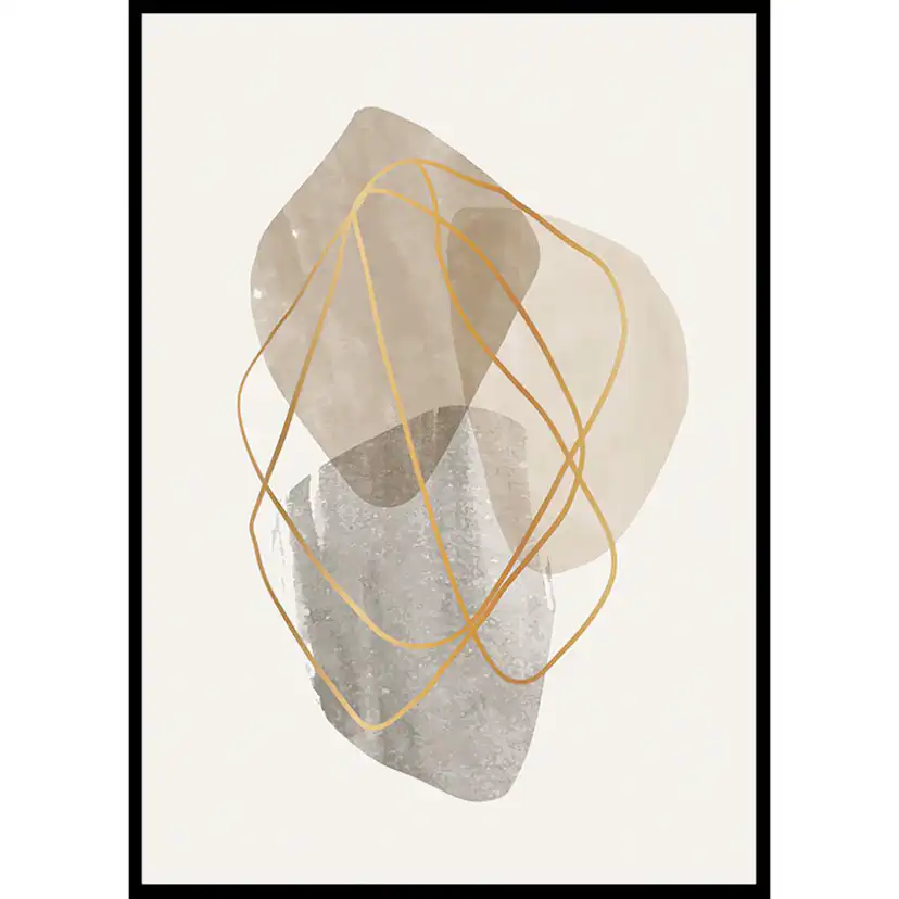 Poster Gallerix Boho Abstract No1