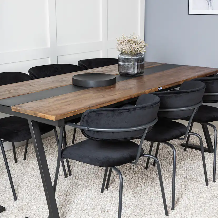 Matgrupp Venture Home Jane med 6 Aris Stolar