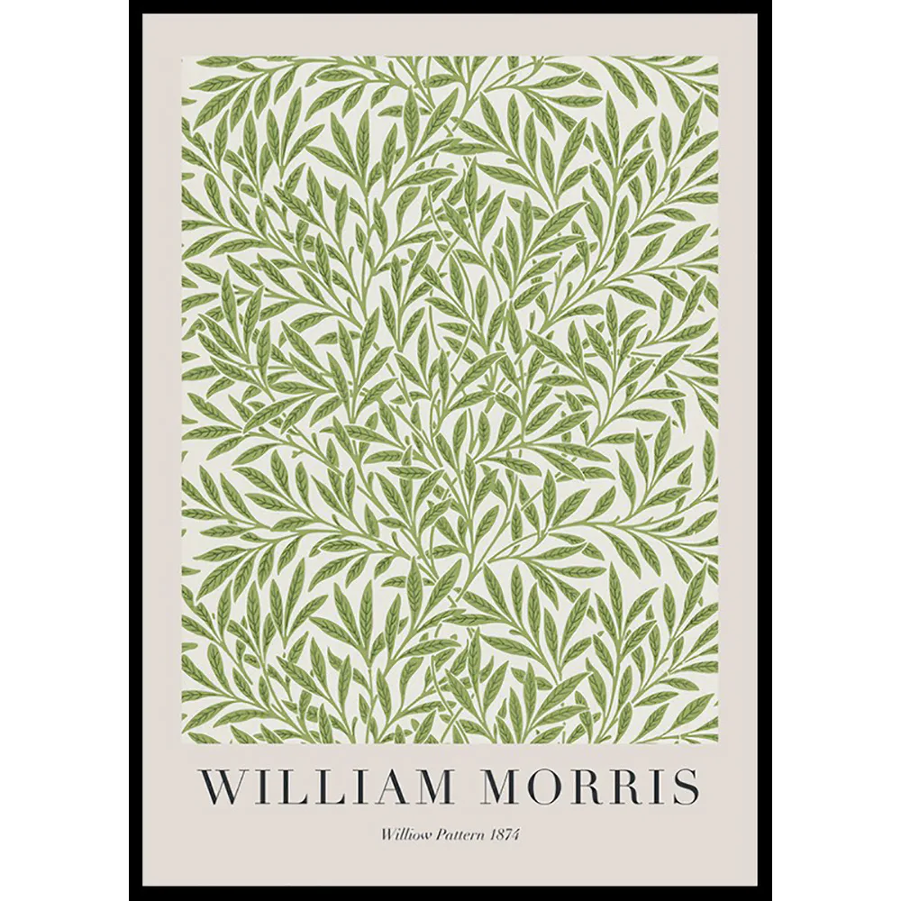 Poster Gallerix William Morris Willow Pattern 1874