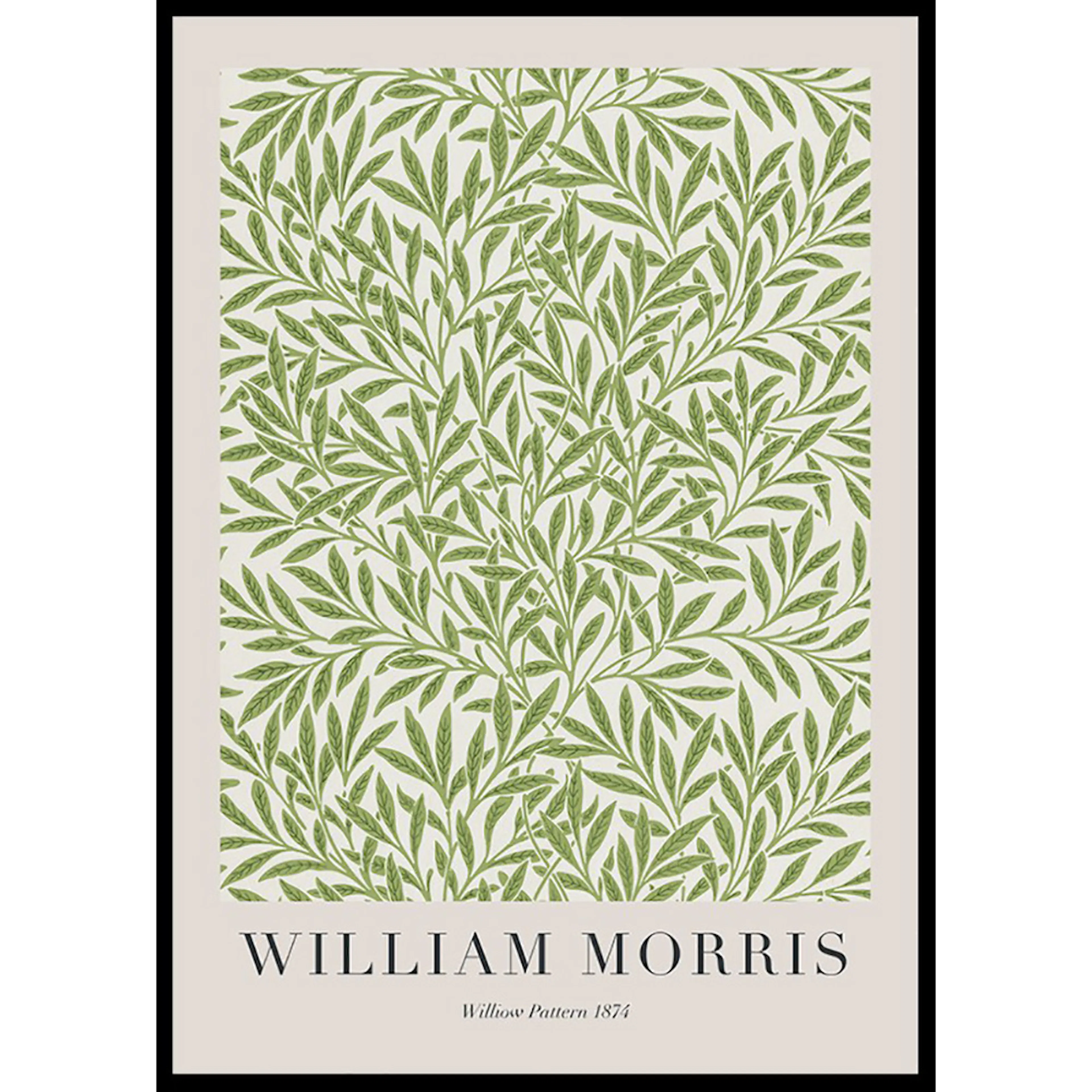 Poster Gallerix William Morris Willow Pattern 1874