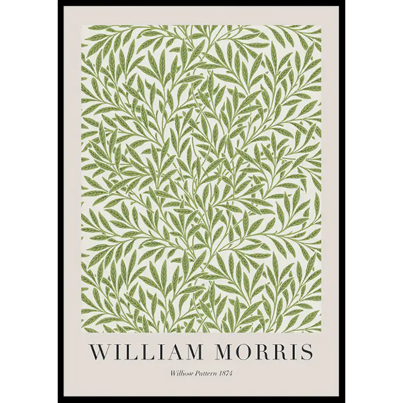 Poster Gallerix William Morris Willow Pattern 1874