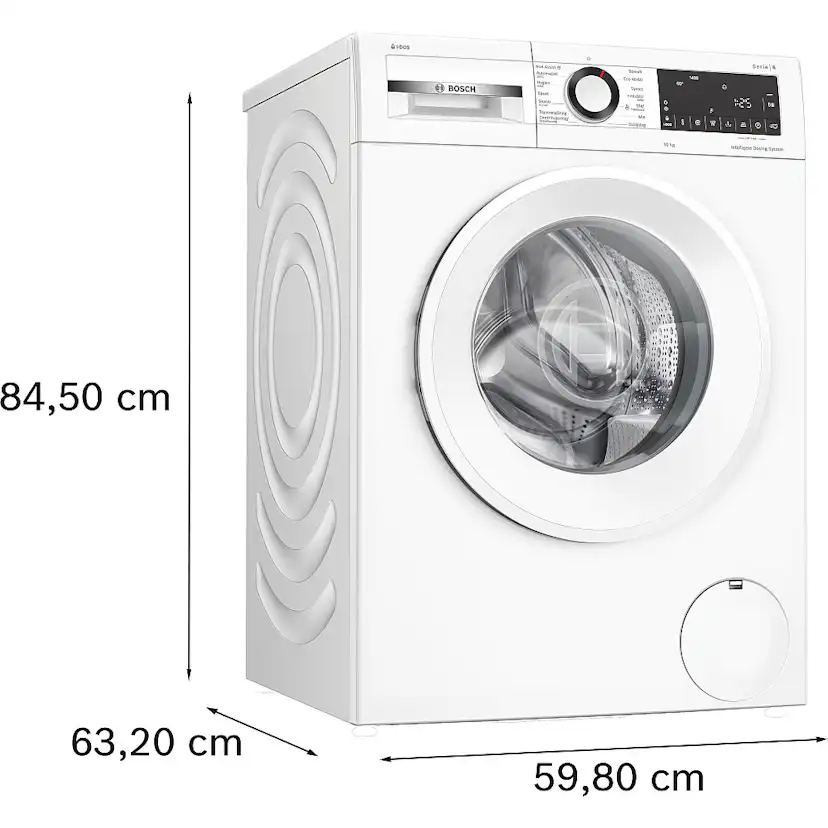 Frontmatad Tvättmaskin Bosch Serie 6 WGG254FTSN 10kg Automatisk Dosering
