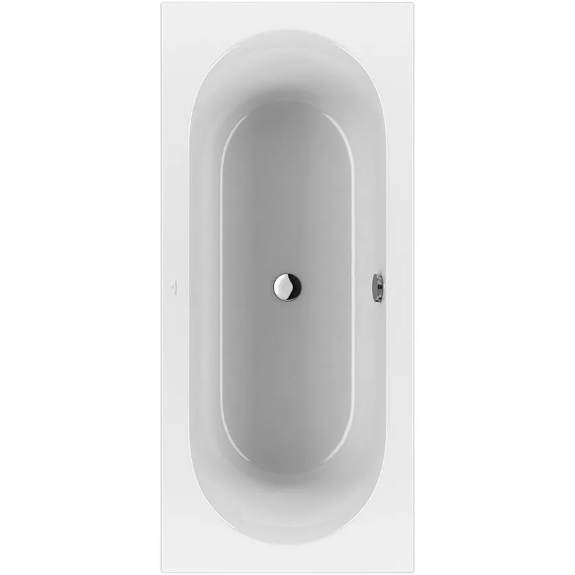 Inbyggnadsbadkar Villeroy & Boch Loop & Friends Oval Insida