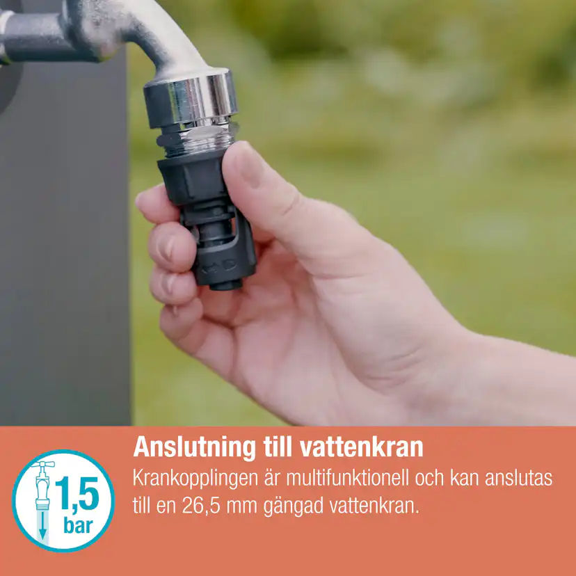 Krankoppling Gardena Micro-Drip 13 mm G 3/4"