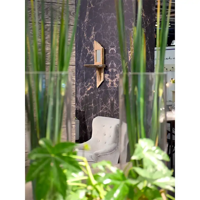 Dekoration RGE Woody Spegelhylla