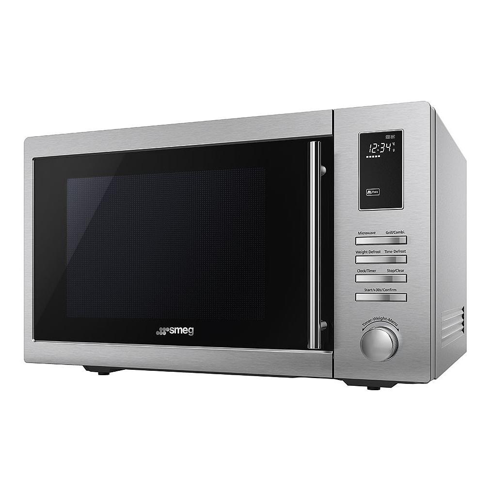Mikrovågsugn Smeg Universal MOE25X Rostfri Fristående Micro med Grill