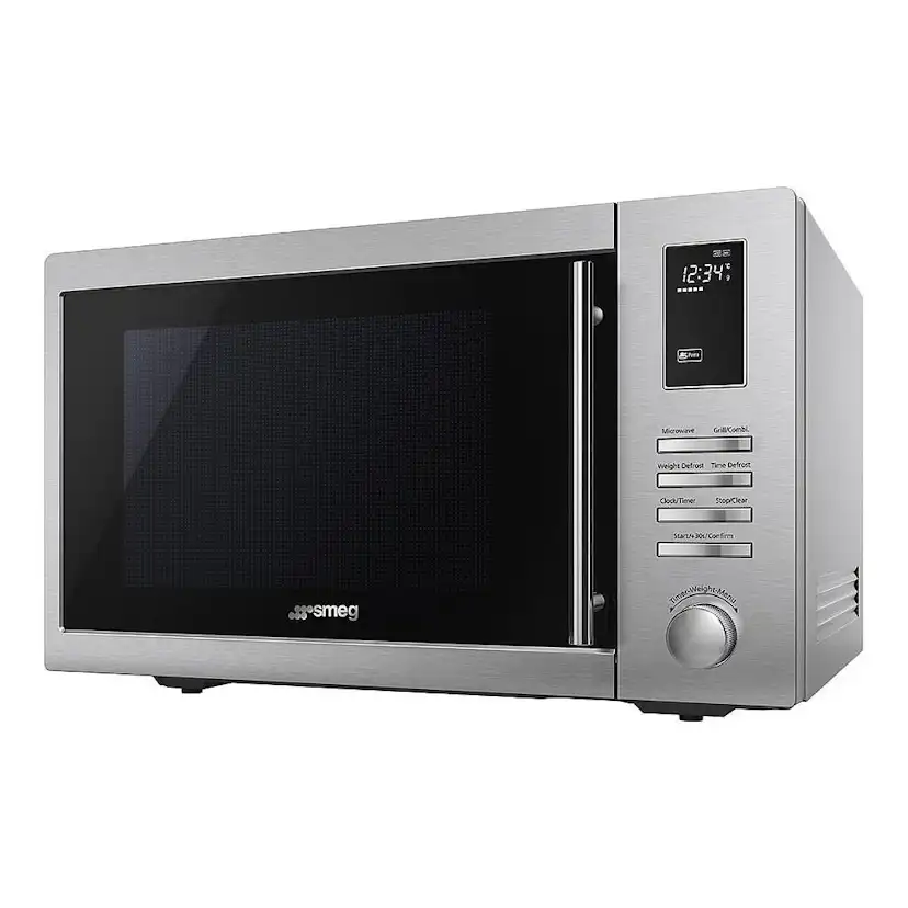 Mikrovågsugn Smeg Universal MOE25X Rostfri Fristående Micro med Grill