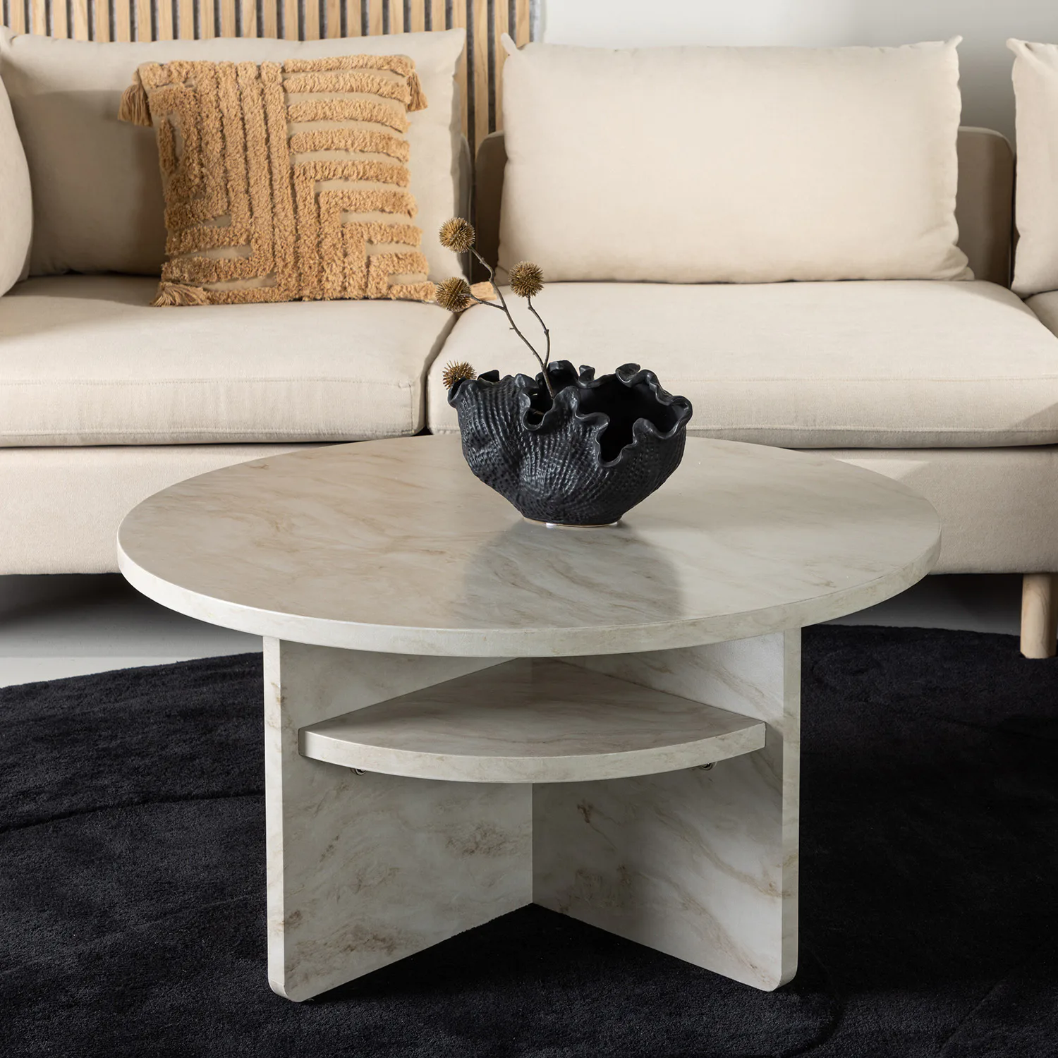 Soffbord Venture Home Ålesund Rund
