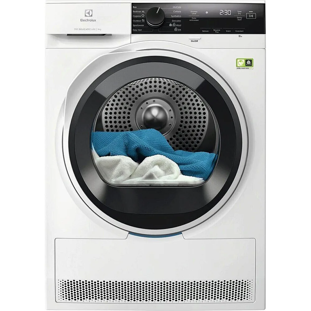 Värmepumpstumlare Electrolux EDI743R95R Vit med DelicateCare och SensiCare Teknologi