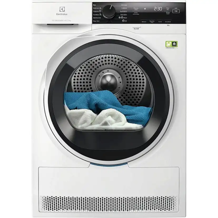Värmepumpstumlare Electrolux EDI743R95R Vit med DelicateCare och SensiCare Teknologi