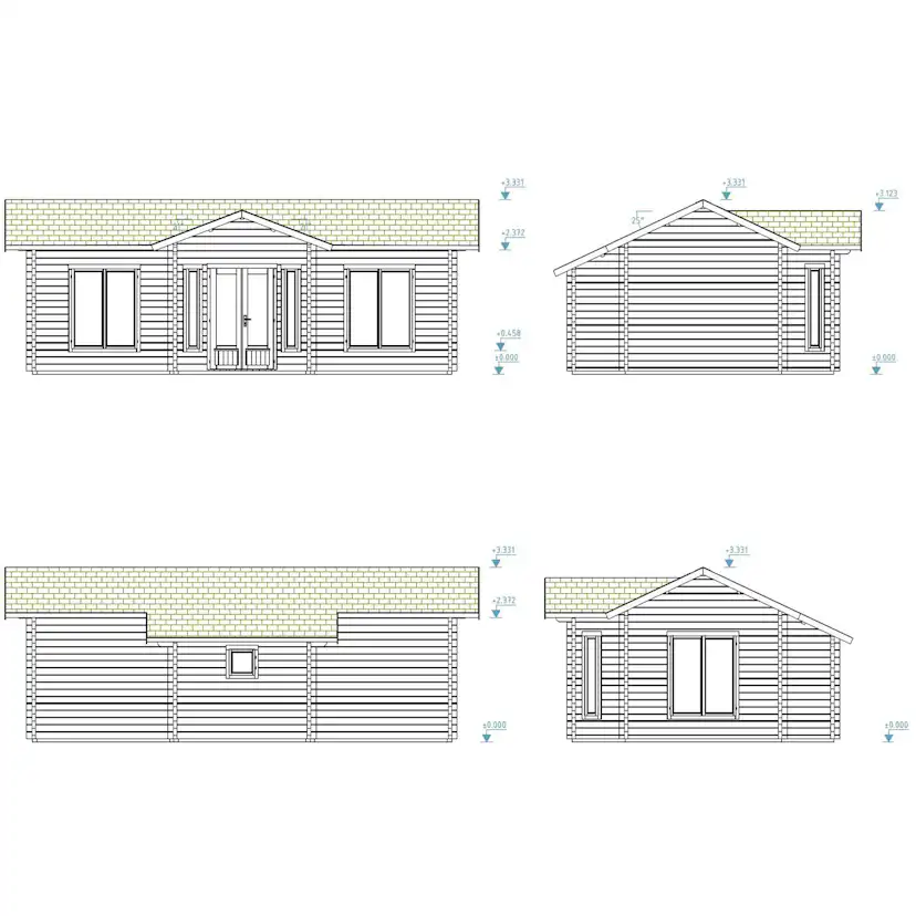 Stuga Palmako Anna 29,2 m2