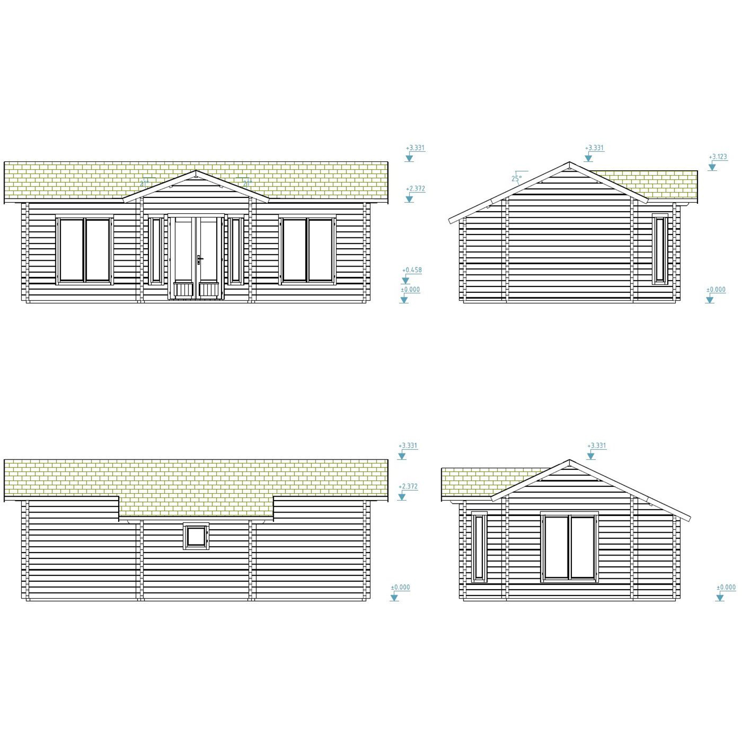 Stuga Palmako Anna 29,2 m2