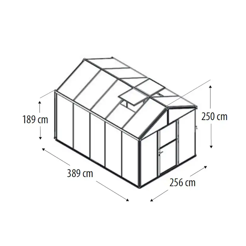 Zeus 10000 alu glas Aluminium