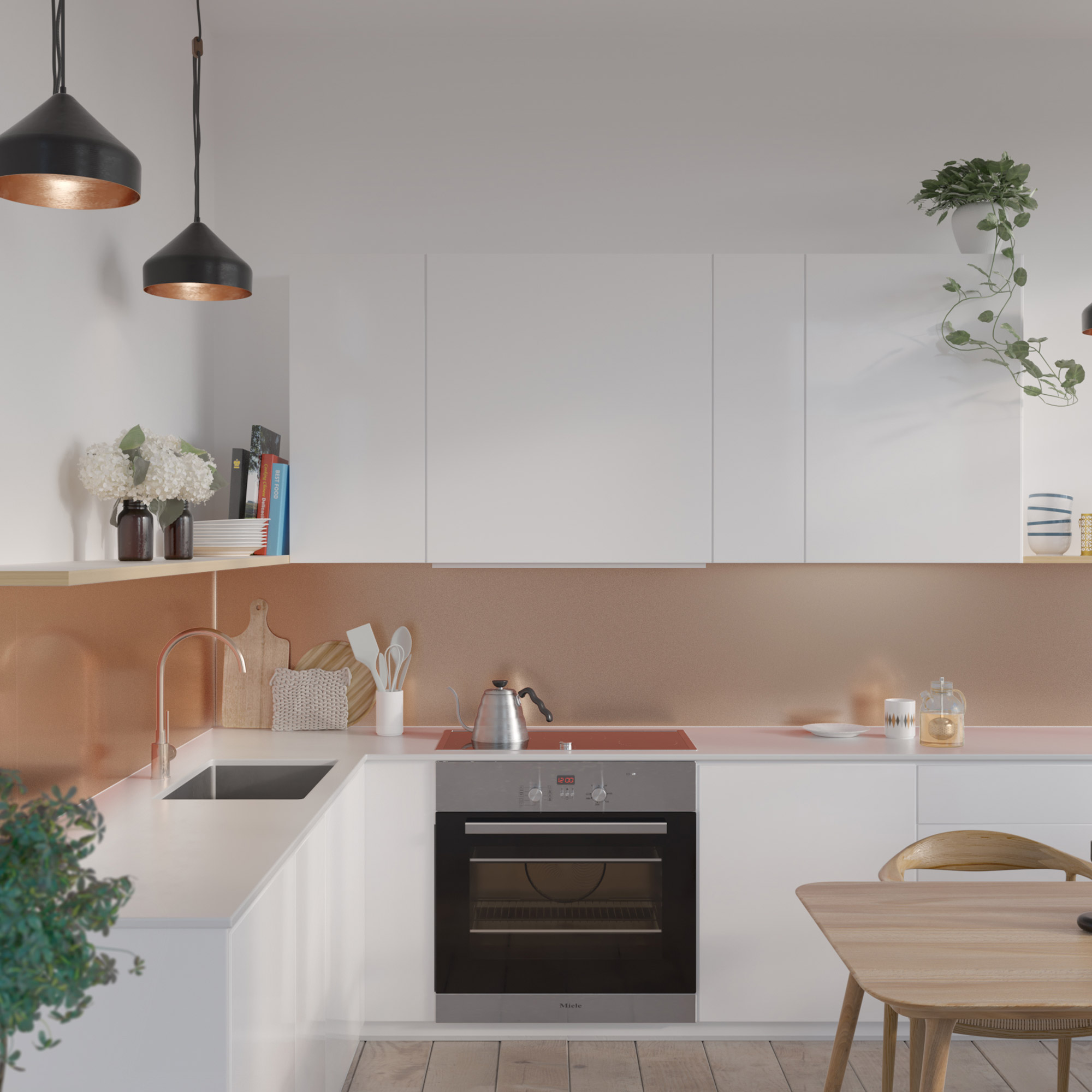 Stänkskyddsskiva Fibo Copper 5006-K00 MET