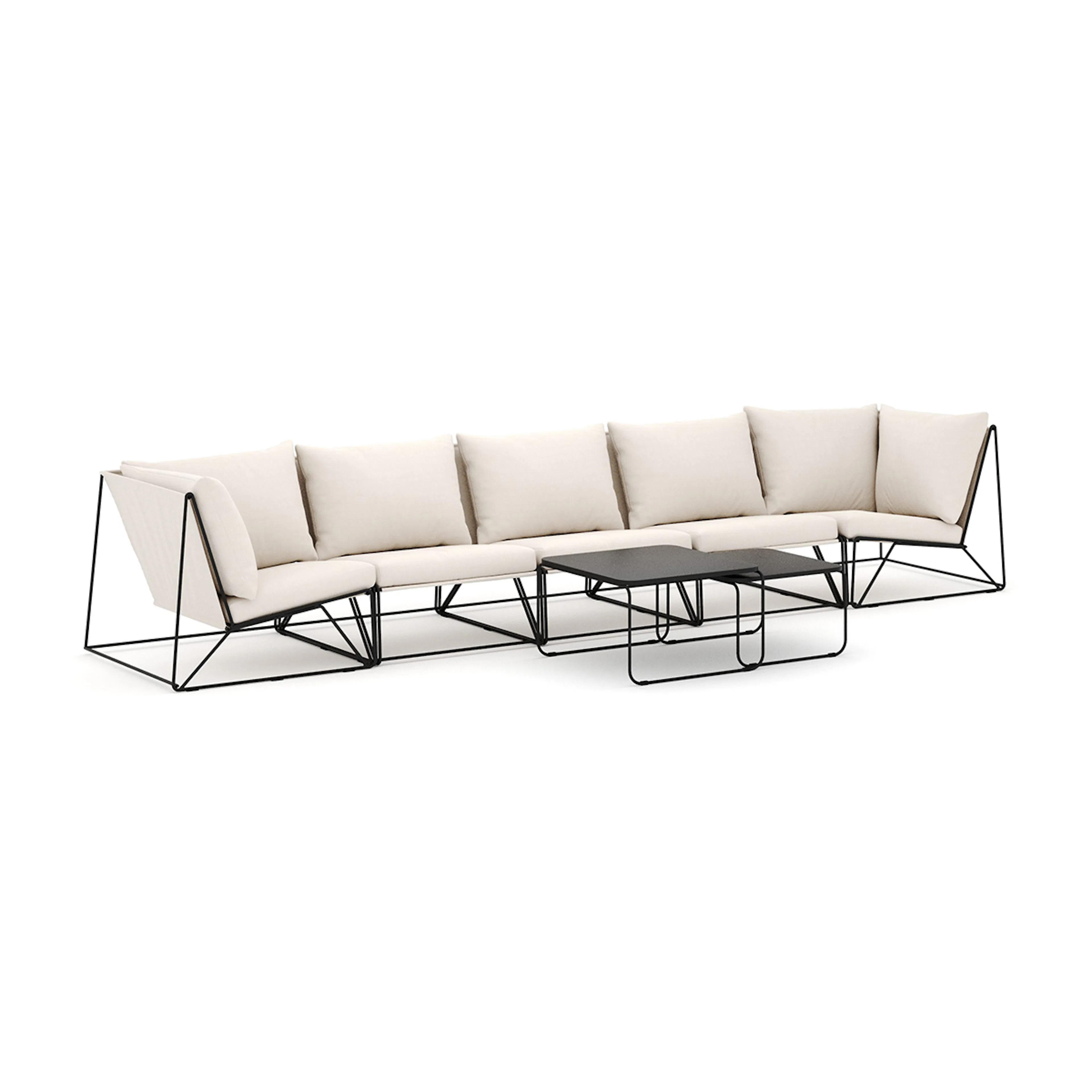 Svart/Beige
