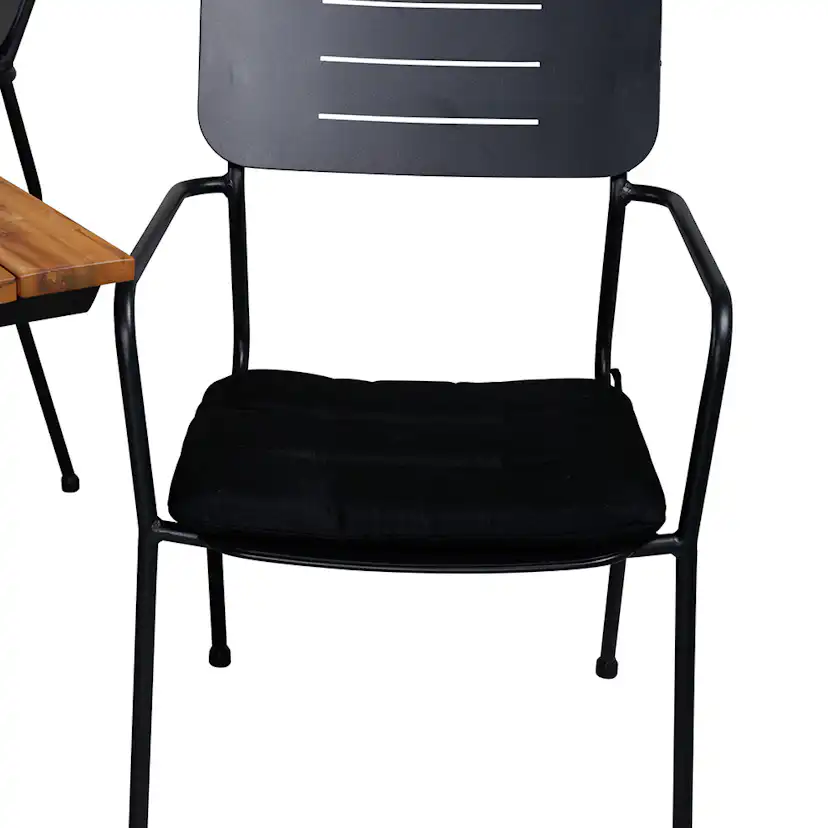 Matgrupp Venture Home Chane med 4 Nime Matstolar