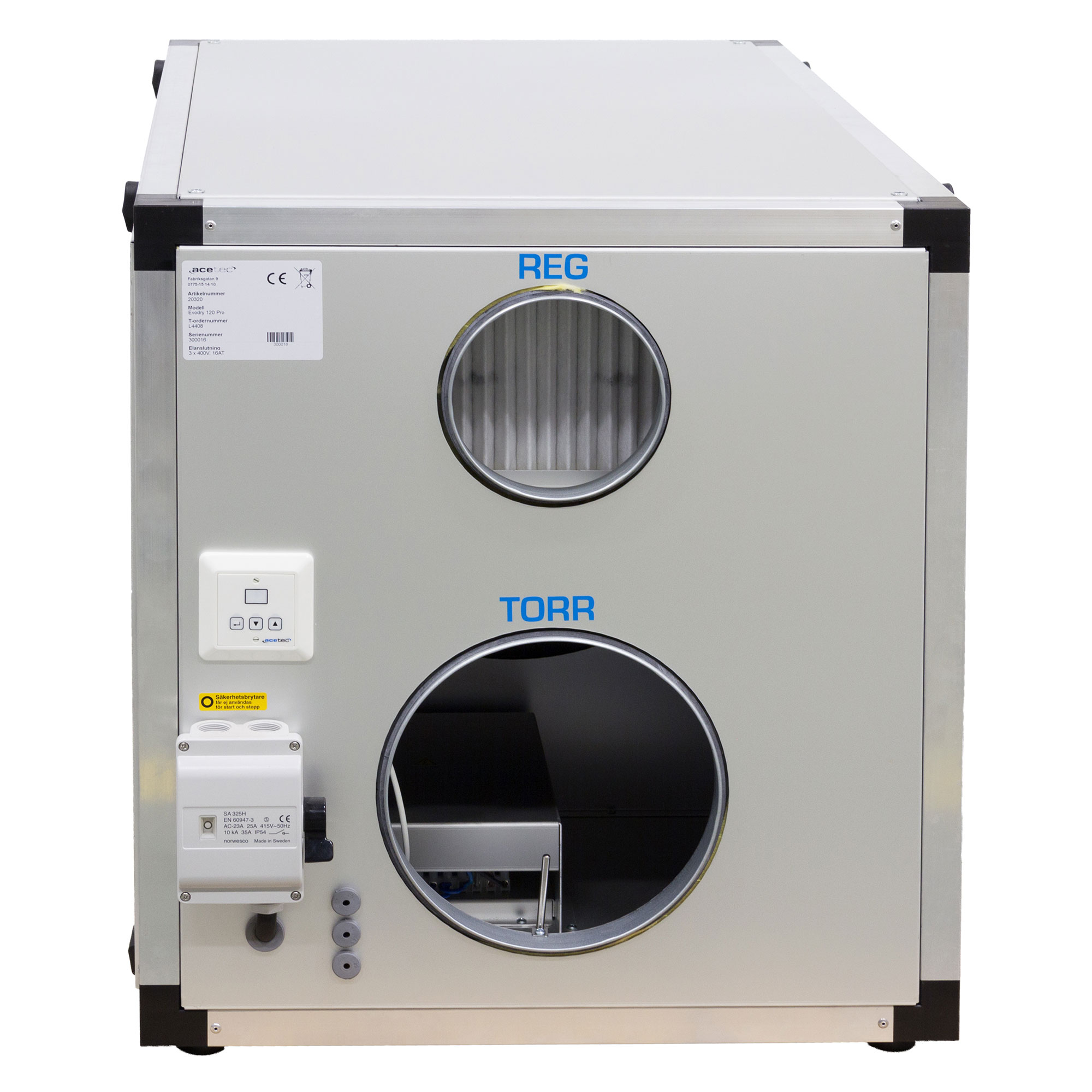 Avfuktare Acetec EvoDry 180 Pro