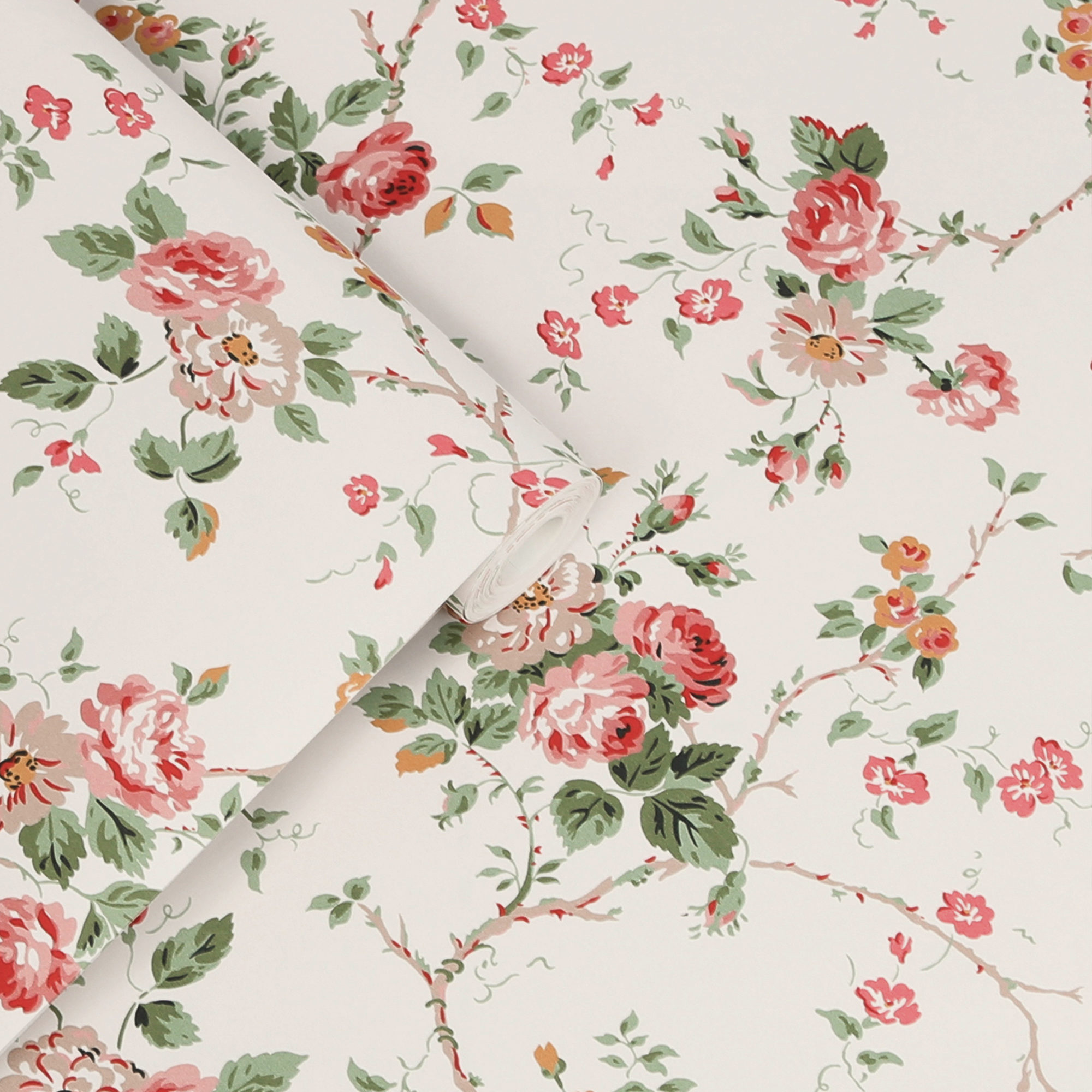 Tapet Laura Ashley Mountney Garden Antique Rosa 121083