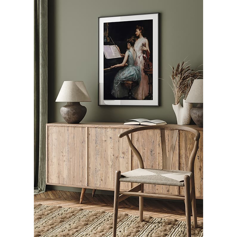 Poster Gallerix The Sonata By Irving Ramsay Wiles