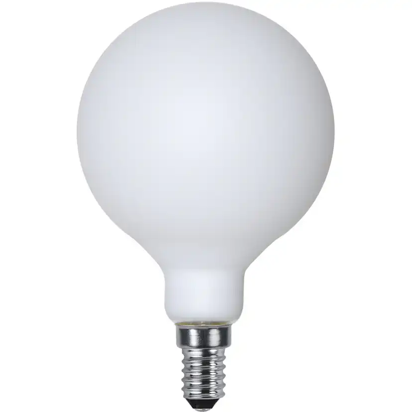 LED-lampa Star Trading E14 G80 Opal Double Coating Dimbar