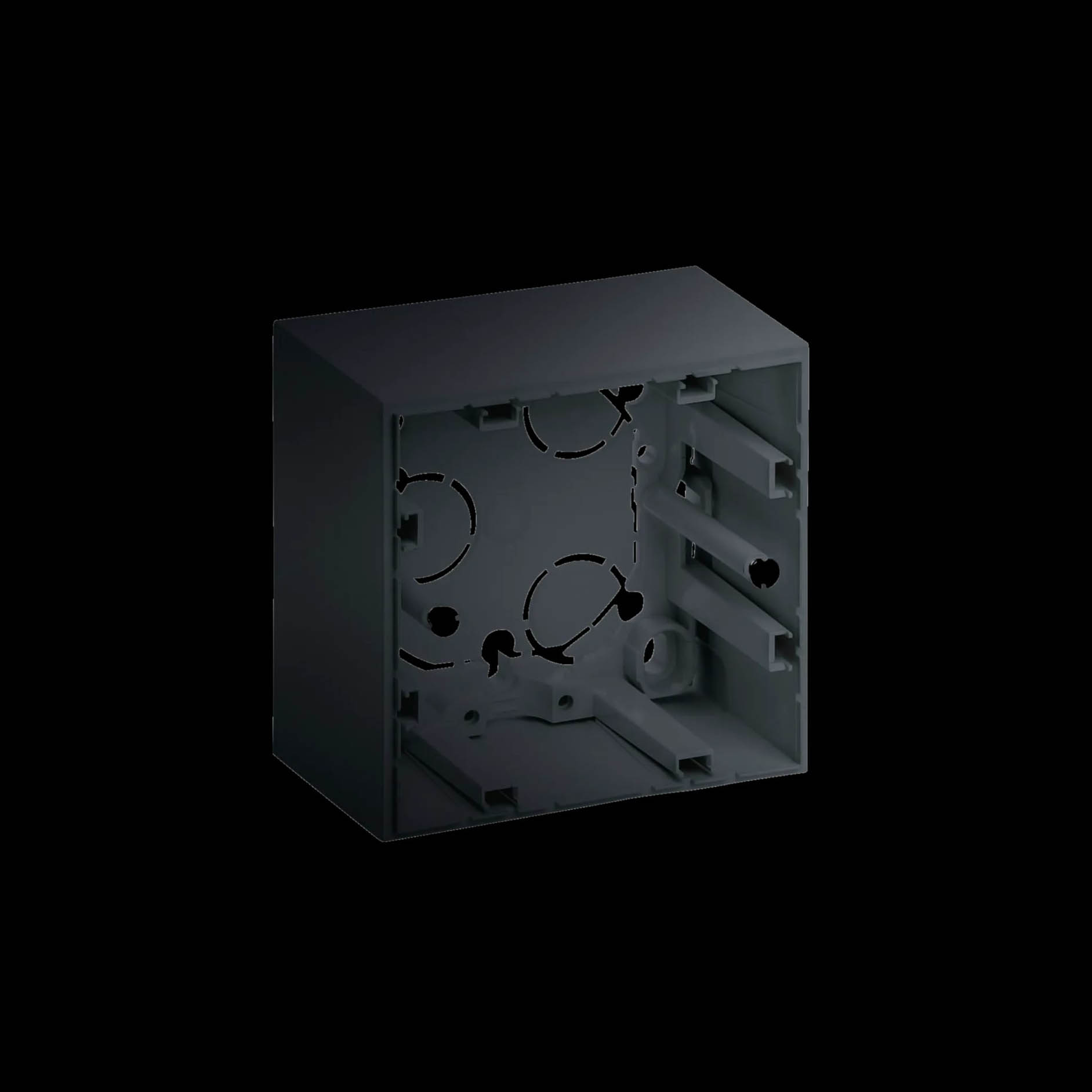 Förhöjningsram Hager 1-fack 45 mm S.1