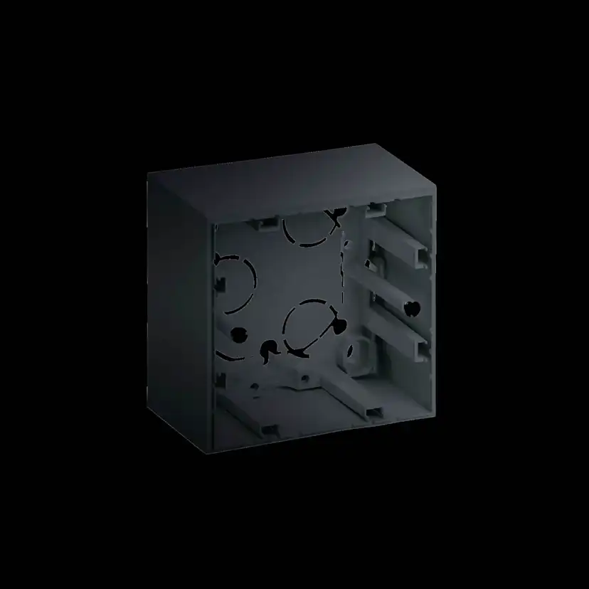 Förhöjningsram Hager 1-fack 45 mm S.1