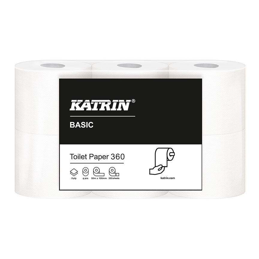 Toalettpapper Katrin Basic 6-pack