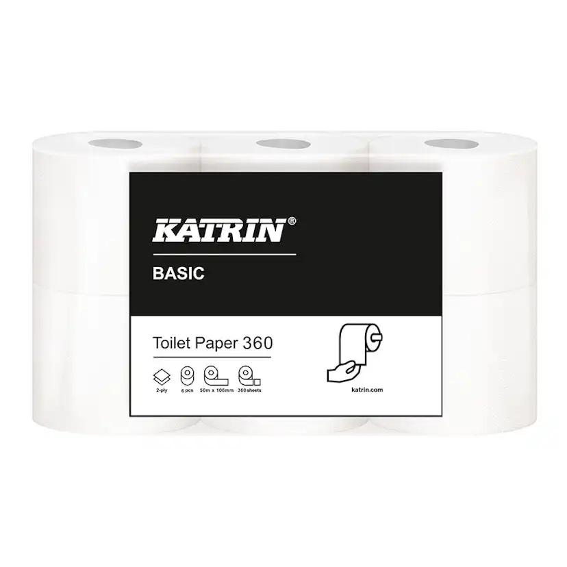 Toalettpapper Katrin Basic 6-pack