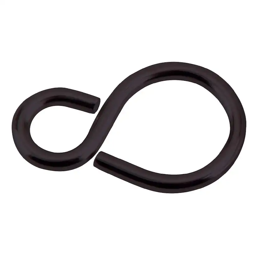 S-Hake Millers Sluten Svart 35 mm