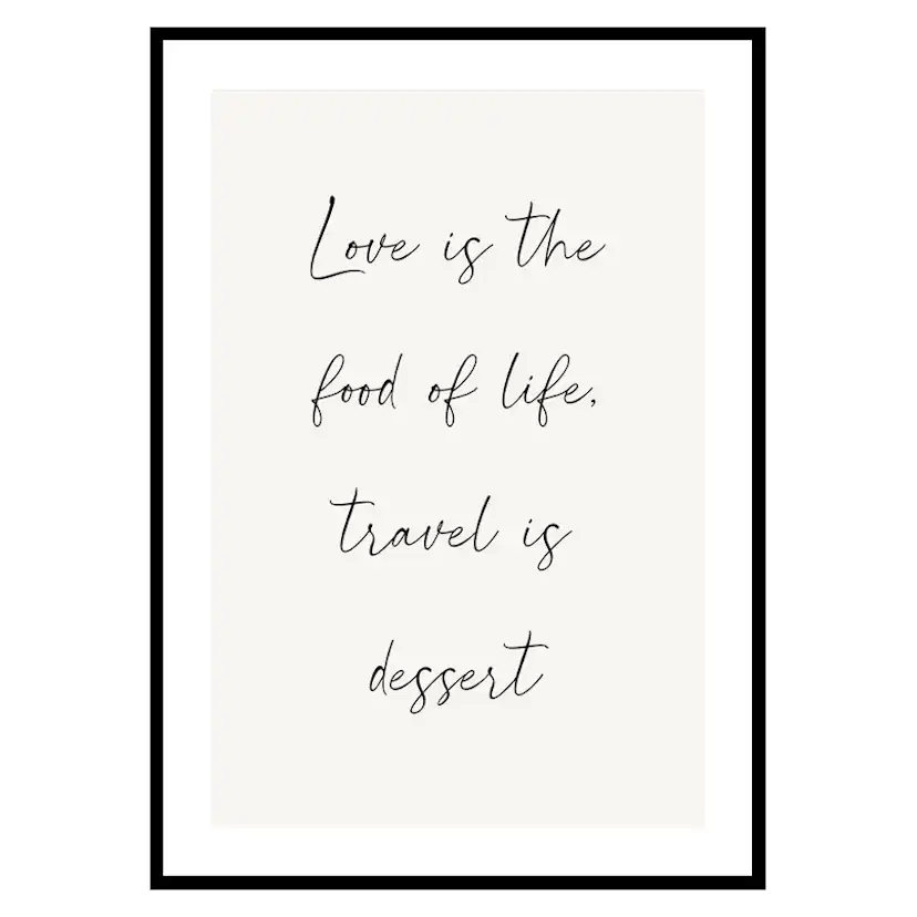 Poster Gallerix Food Of Life